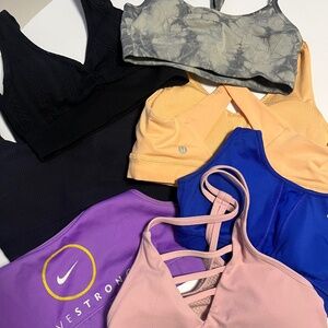 Multiple sports bras